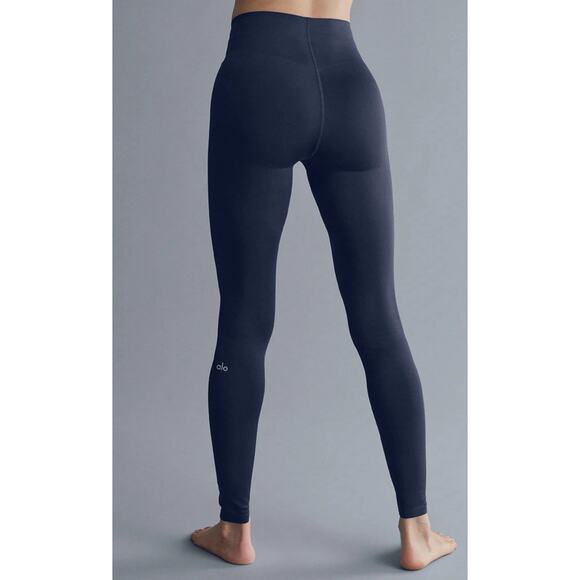 Alo legging XS Alosoft High-Waist Black A001904 - Picture 10 of 10